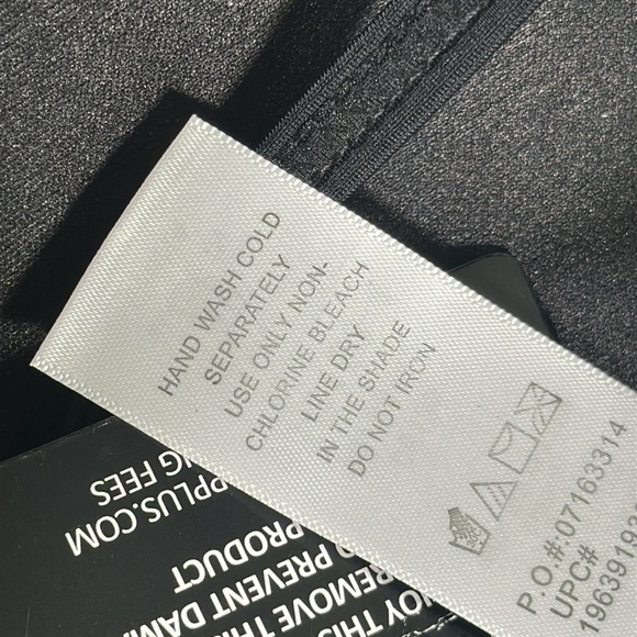 Swimsuits For All Women's Black Ruched Skirted Bandeau Swimdress size 10 NEW - Picture 11 of 16